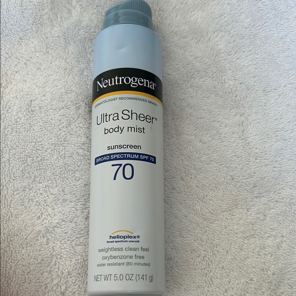 Neutrogena Ultra Sheer Body Mist SPF 70